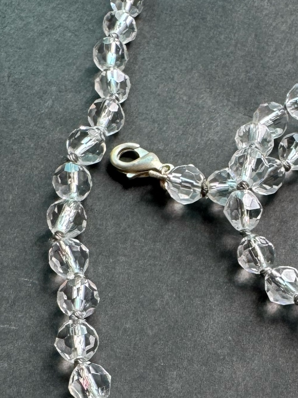 Crystal beaded necklace - Picture 7 of 8